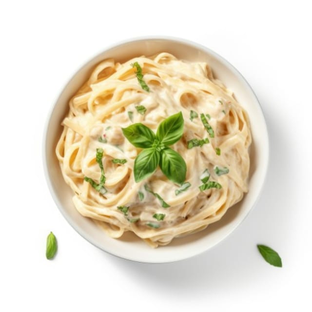 Alfredo Sauce Pasta.