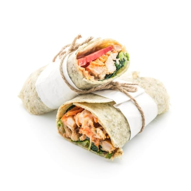 Chicken Caesar Wrap.