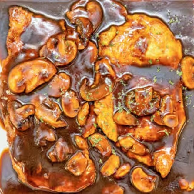 Chicken Marsala.