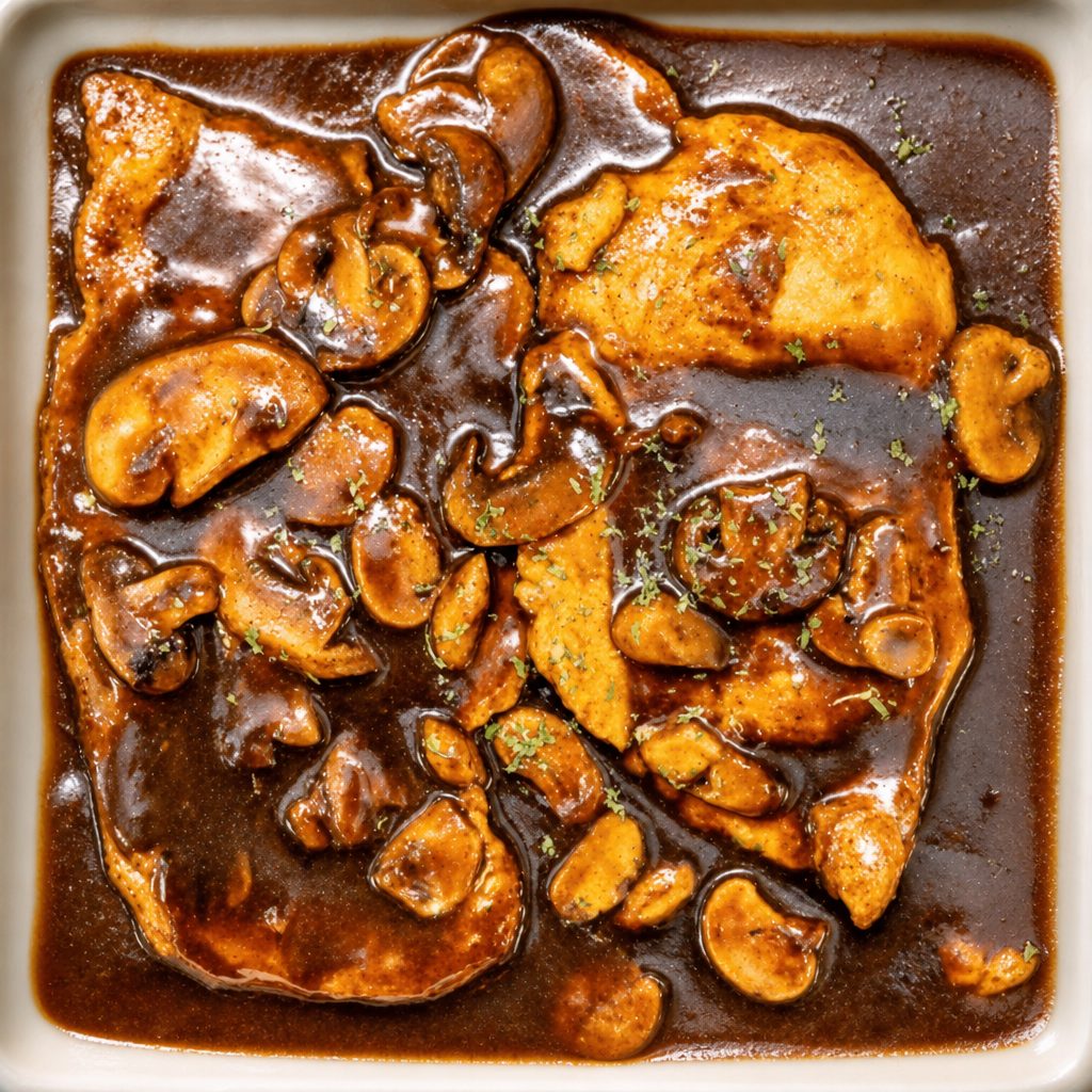 Chicken Marsala.