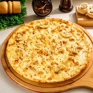 Chicken Alfredo Pizza