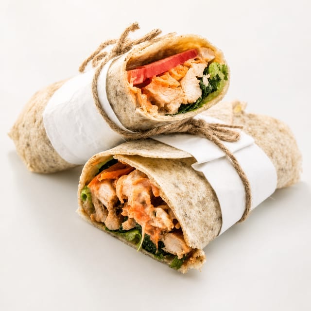Chicken Caesar Wrap.