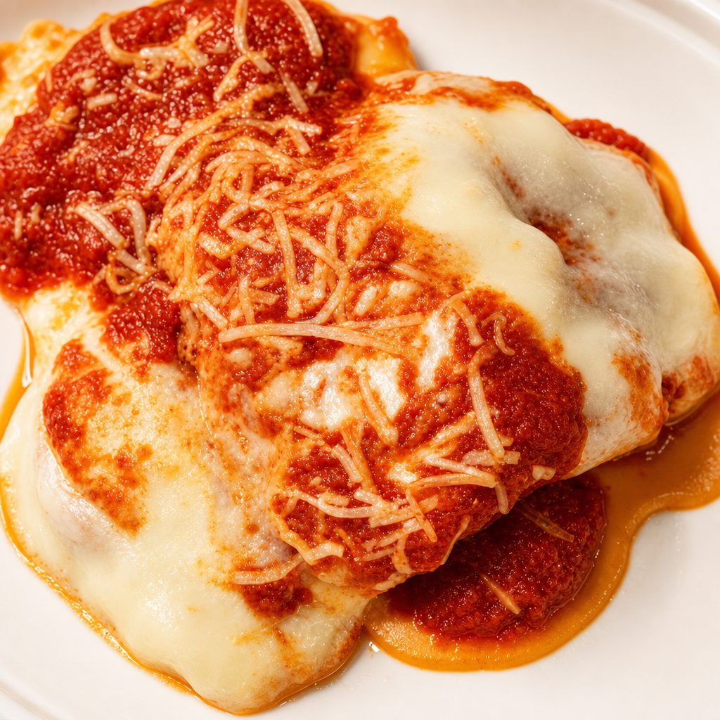 Chicken Parmigiana.