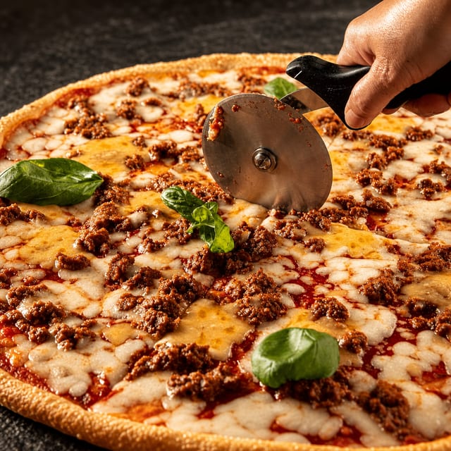 Cheesesteak Pizza.