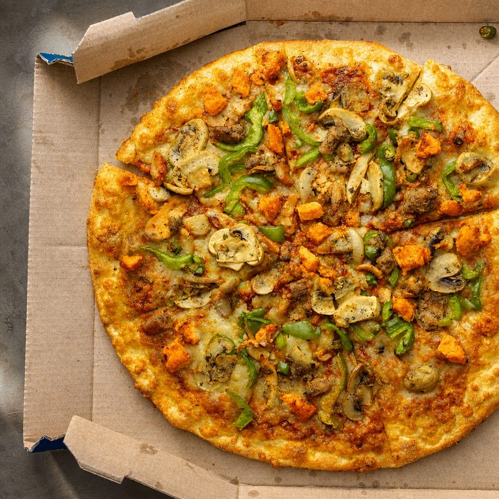 Buffalo Chicken Pizza.