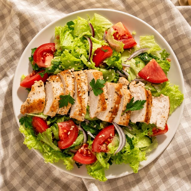 Crispy Chicken Salad.