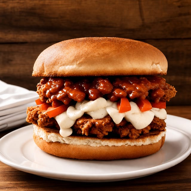 Spicy Chicken Sandwich.