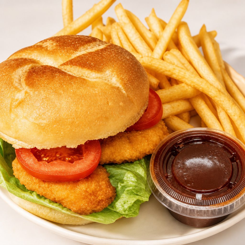 Crispy Chicken Sandwich.