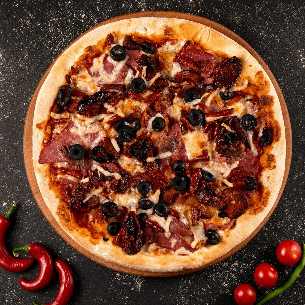 Capricciosa Pizza.