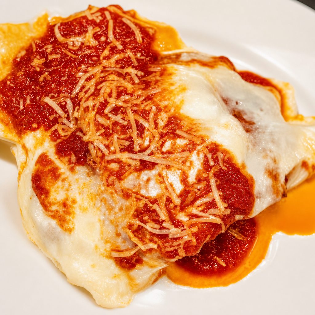 Chicken Parmigiana Sub.